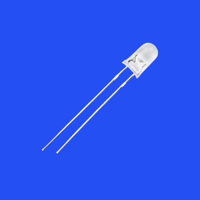 5mm 1.5Hz 12V 1/6 Duty Cycle White Color 8000-12000K 2000-4000mcd Round Head Resistor Integrated  Flashing LED