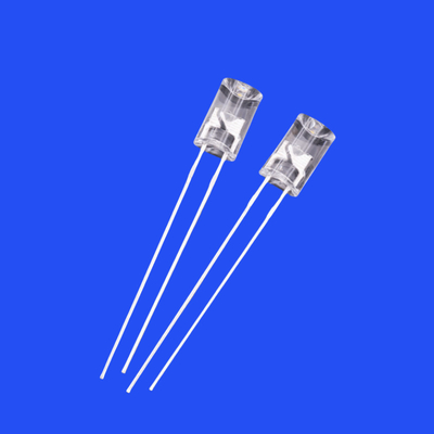 5mm 1.5Hz 1/12 Duty Cycle 12V Red Color 620-630nm 600-1200mcd 90deg Resistor Integrated Flangeless Concave Flashing LED