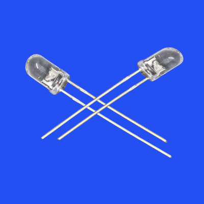 Flashing LED 5mm 3.0Hz 1/6 Duty Cycle Green Color 520nm 7000mcd Round Clear Lens Dip Blinking LED