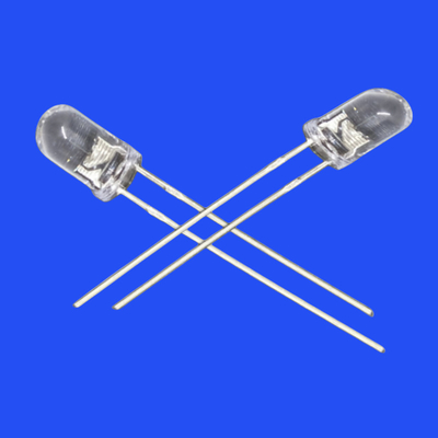 Flashing LED 5mm 3.0Hz 1/6 Duty Cycle Yellow Color 590nm 600-1200mcd Round Clear Lens Dip Blinking LED