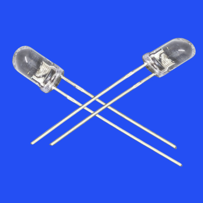 5mm 6.8Hz 1/6 Duty Cycle Yellow Color 590nm 1000mcd Round Clear Lens Strobe Flashing LED Diode