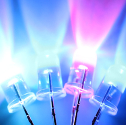 5mm RGB Full Color 3000-4000mcd Round Head Clear Lens 7 Color Fast Flashing Diode For Toys