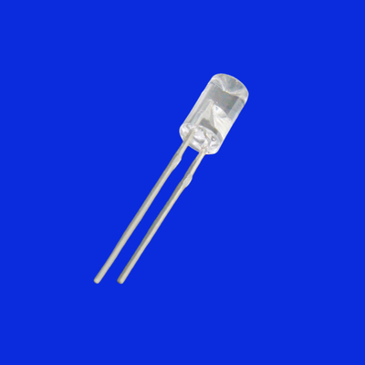 4mm LED 620nm - 630nm Red Color 600mcd - 1500mcd Clear Lens Flangeless Concave Shape Diode