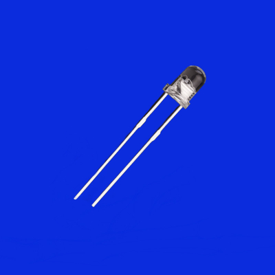 3mm LED 620nm - 630nm Red Color 800mcd - 1000mcd Clear Lens Round Head With Flange Light Diode
