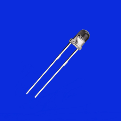 3mm LED 520nm - 530nm Green Color 8000mcd - 10000mcd Clear Lens Round Head With Flange Light Diode