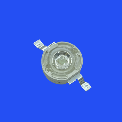 480nm - 485nm Clear Lens Convex Head 120 Deg 3W Blue Color High Power LED Diode For Various Lighting