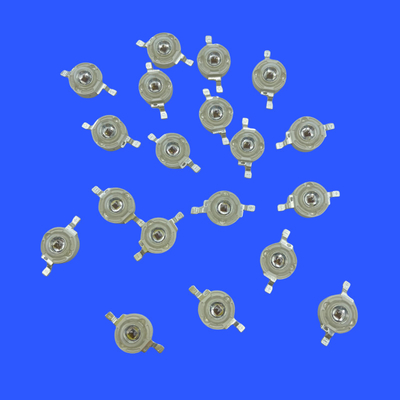 740nm 2V Clear Convex Lens 120 Deg 3W High Power IR LED For Plant Grow Light