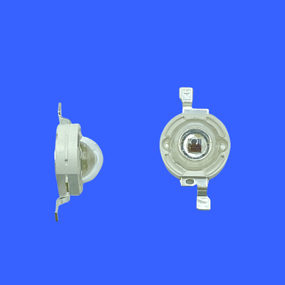 740nm 2V Clear Convex Lens 120 Deg 3W High Power IR LED For Plant Grow Light