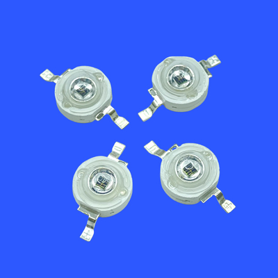 1050nm Infrared Wavelength Clear Convex Lens 120 Deg 3W High Power IR LED Emitter For Plant Growth Light