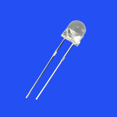 High Luminous Intensity 6mm Head Height F5 30deg Cool White Color 1W DIP 5mm LED Diode