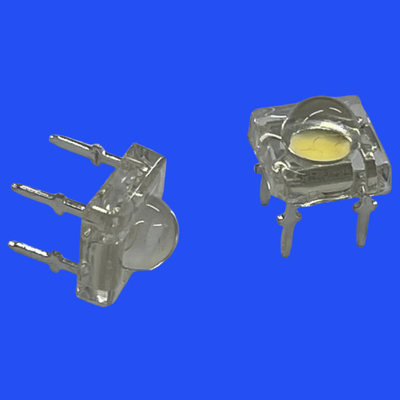 0.5W 6500K Cool White Piranha LED Integrated Zener 80 Deg 5mm LED For Bus Truck  Automotive Lighting