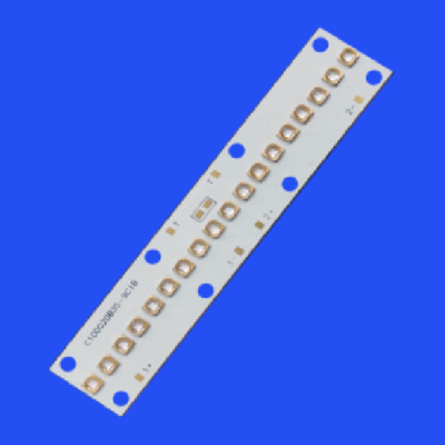 100*20mm 10020 365nm 30-50W 30 Deg 60 Deg UVA LED Array Module For Fluorescence Detection