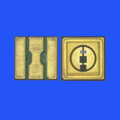 0.6W 310nm UVB 3535 SMD LED Chip Ceramic Sealing Clear Lens 120 Deg For Plant Growth