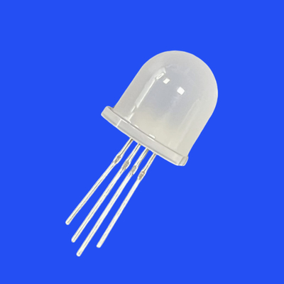 WS2812B 12mm 3 In 1 RGB Full Color Diffused Round Head 60 Deg Addressable Pixel LED Diode For LED String Light