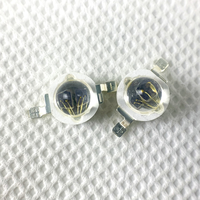 RoHS Infrared Epileds Dual Chip 90deg Copper Holder Golden Wire 3W/5W High Power IR LED 940nm 0